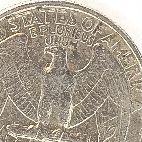 1988 D Liberty Quarter With Errors - Picture 4 of 9